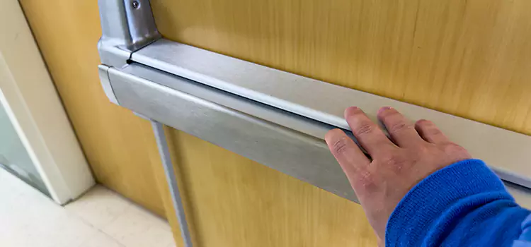 Installing a Push Bar on a Door San Marcos